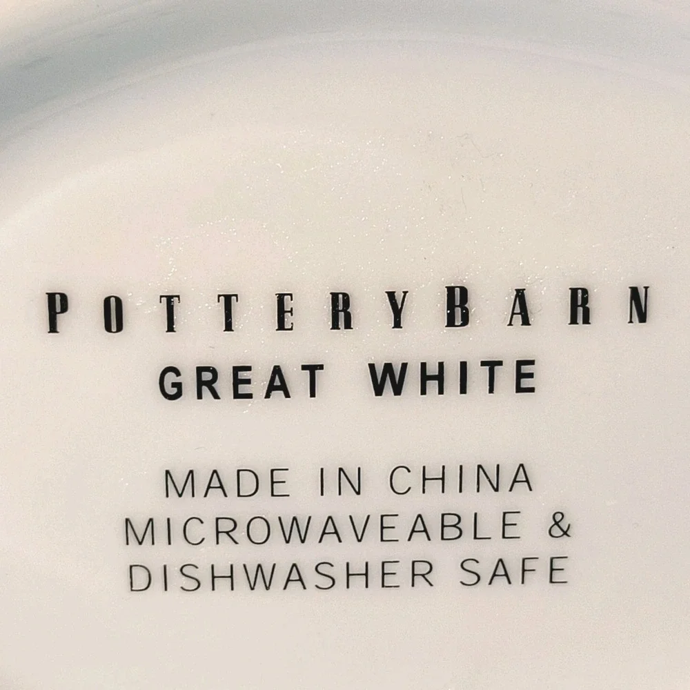 Pottery Barn timeless pottery